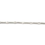 Small Figaro - Silver Layered Chain